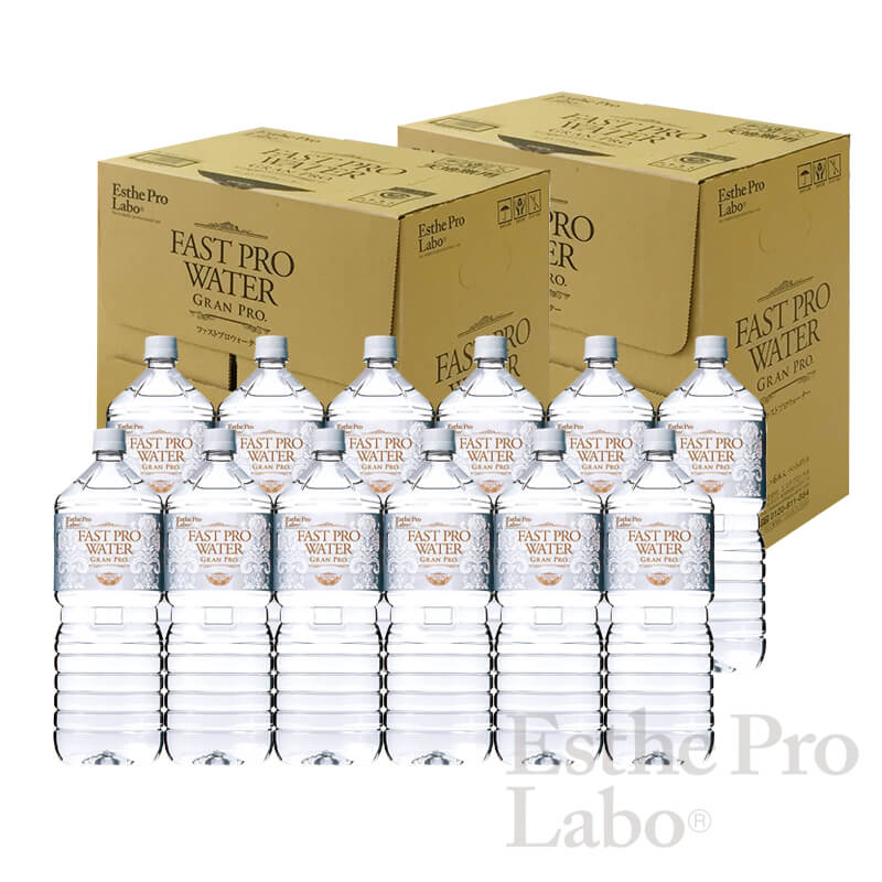 ファストプロウォーター（２Ｌ×６本）×2箱セット